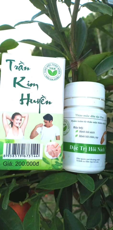 Hôi Nách Trần Kim Huyền (Trị Hôi nách - Hôi chân - Ra mồ hôi nách, tay chân)