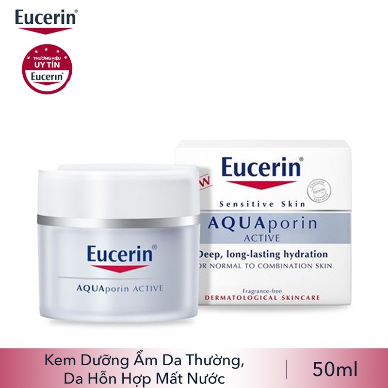Eucerin kem dưỡng cấp ẩm aquaporin active 50ml