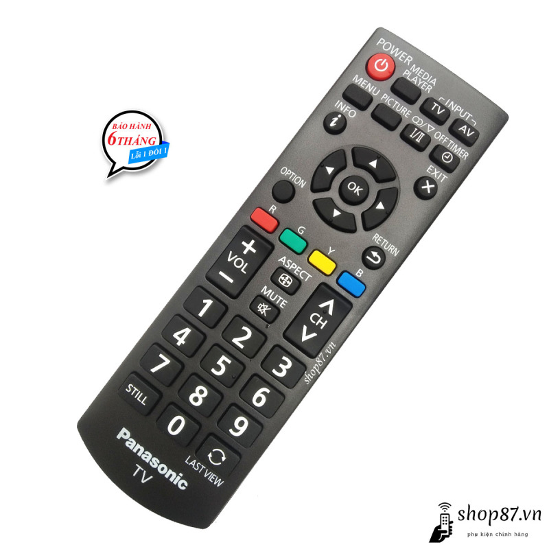 Bảng giá Remote điều khiển tv Panasonic chính hãng N2QAYB