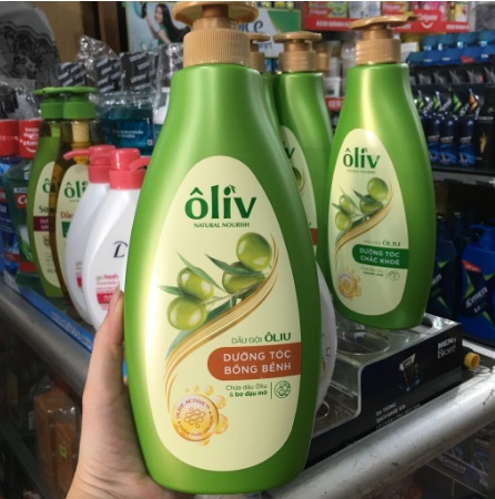 Dầu gội ôliu Ôliv dưỡng tóc bồng bềnh 650ml