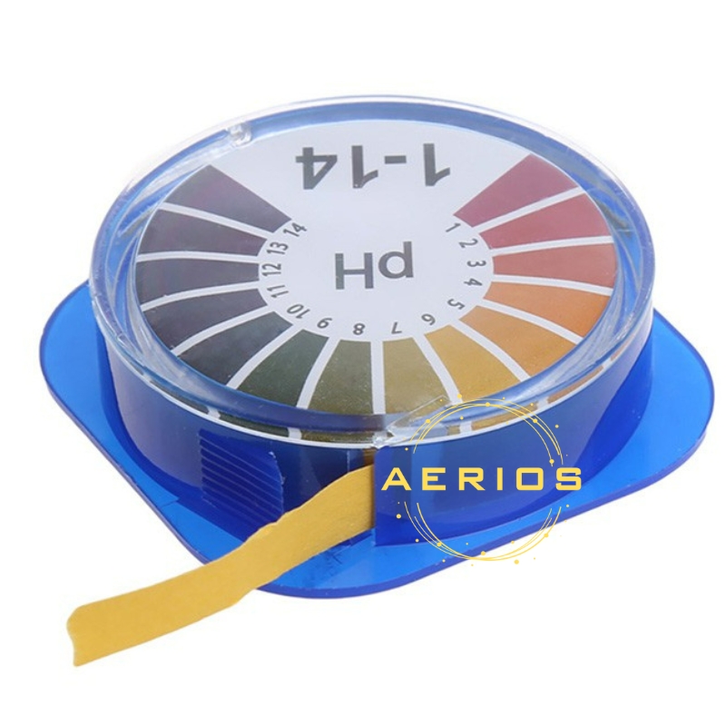 Giấy quỳ tím đo ph nước, nước bọt, nước ối dạng cuộn 5m