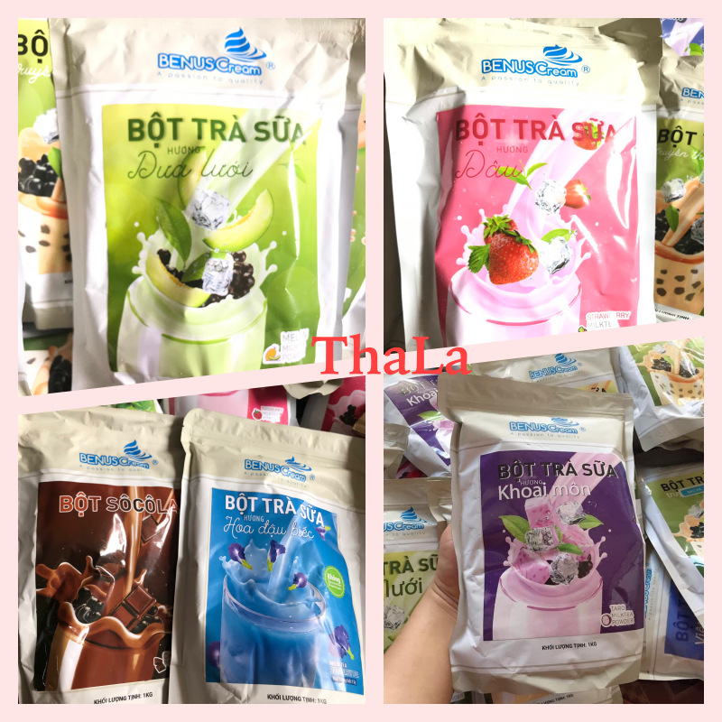 Bột Trà Sữa Sầu Riêng BENUS Cao Cấp
