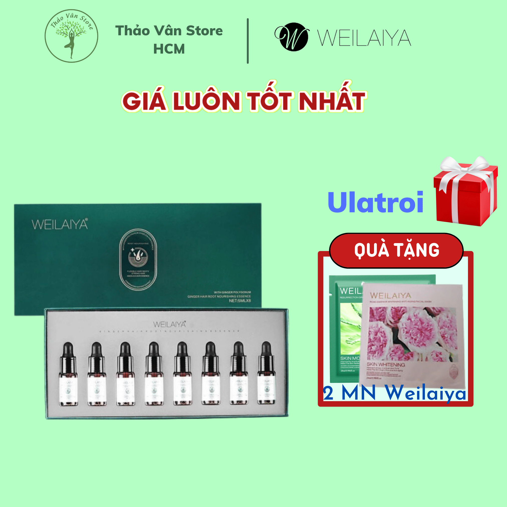 Serum Huyết Thanh Giúp Mọc Tóc Weilaiya [ CHÍNH - HÃNG ]