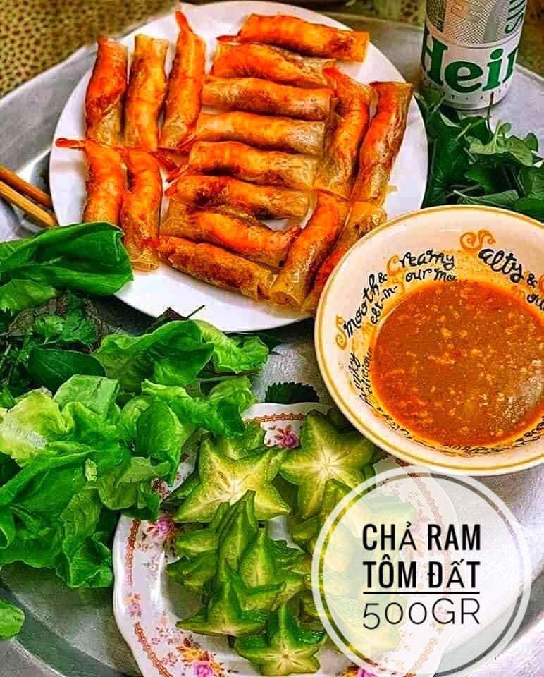 Chả ram tôm đất Bình Đình 500gr