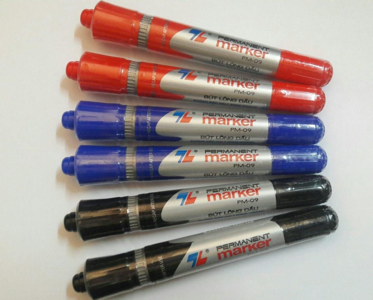 Combo 2 Bút Lông Dầu Thiên Long PM09