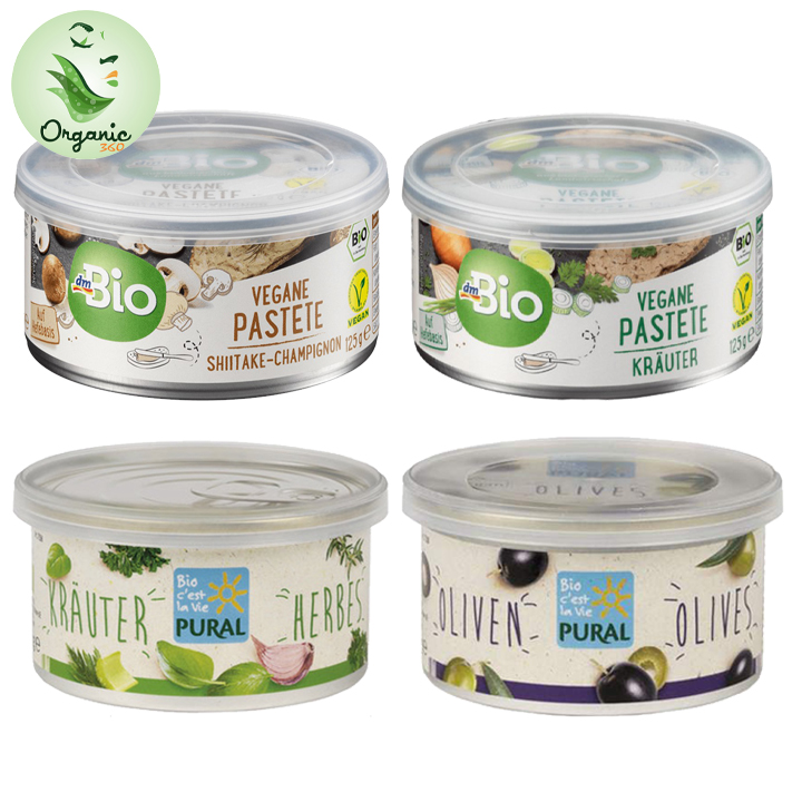 DM Bio and Pural Organic Vegan Pate 125g