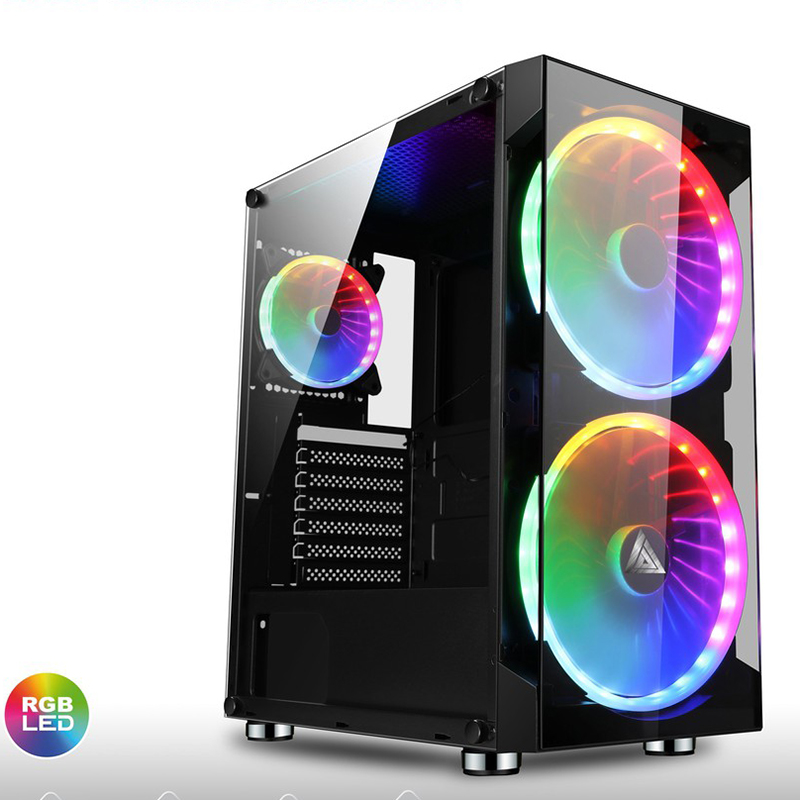 Vỏ Case VSPTECH Gaming FA-405 (Tặng 3 Fan RGB)