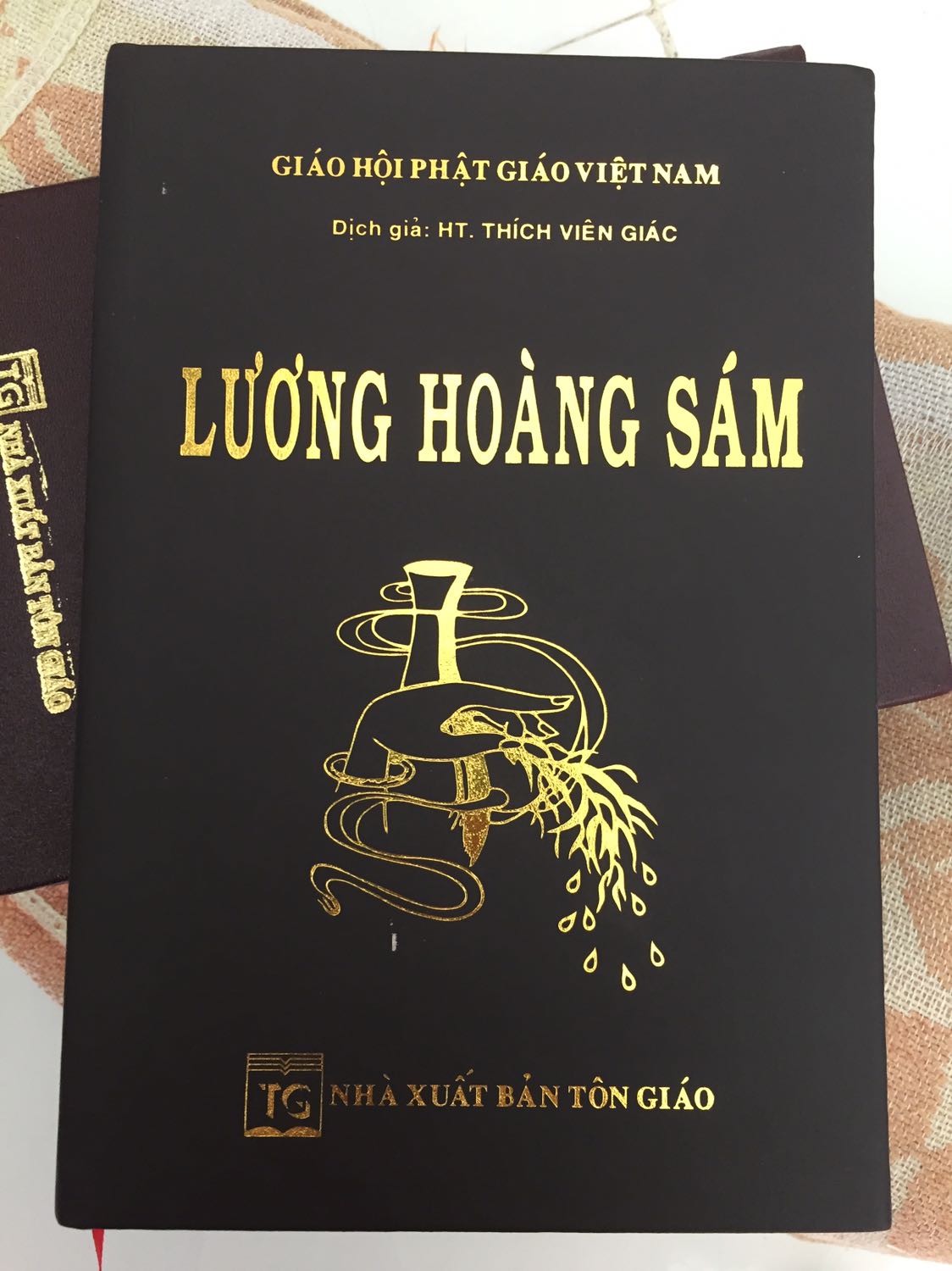 KINH LƯƠNG HOÀNG SÁM trọn bộ (bìa da)
