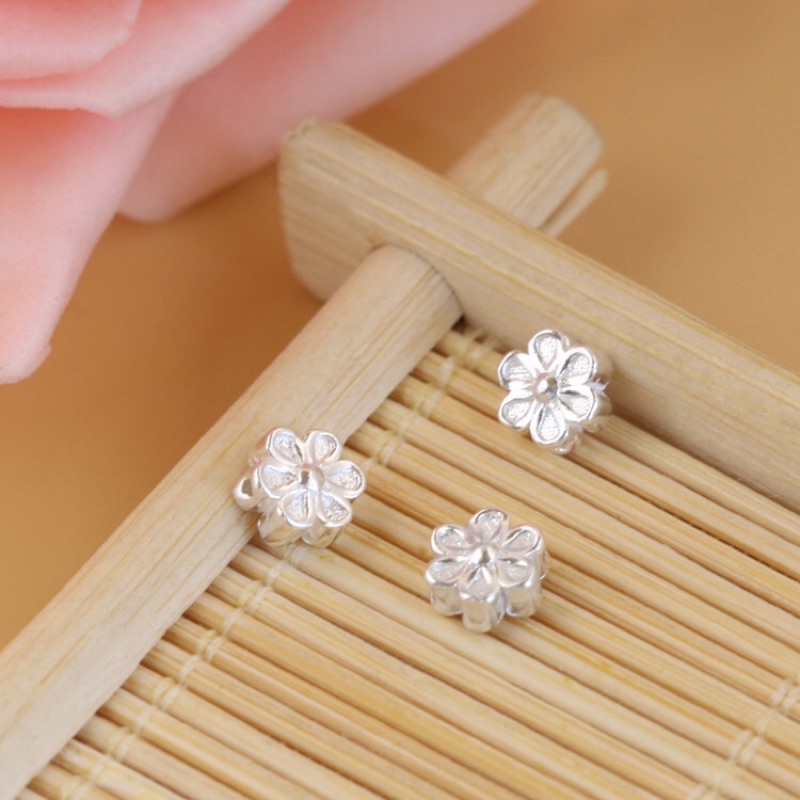 [S925] Charm bạc bông hoa nhỏ xinh - MH352