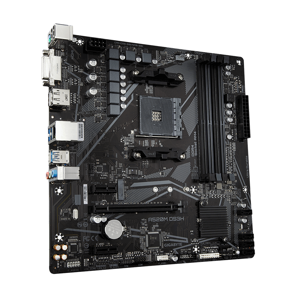 Mainboard Gigabyte A520M DS3H