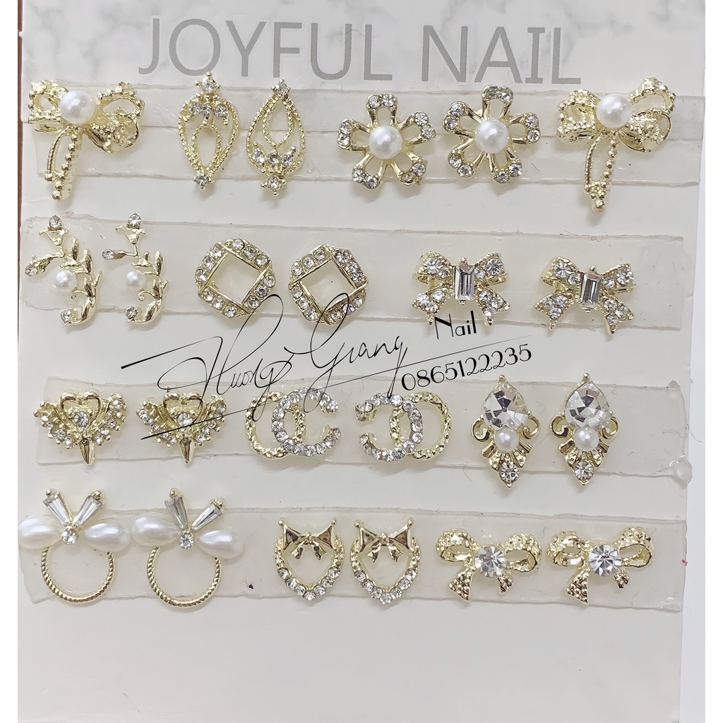 Charm nail- charm đá sáng- charm các loại