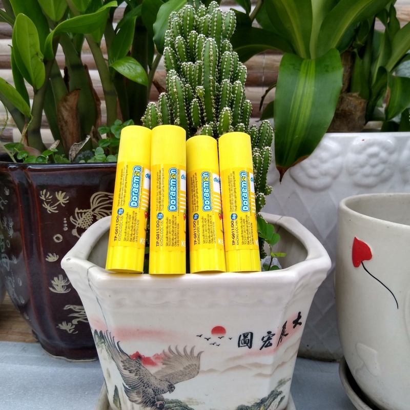 {HCM} Hồ dán giấy, keo dán giấy khô, nước dạng bút cute học sinh [ VPP Trí Đức ]