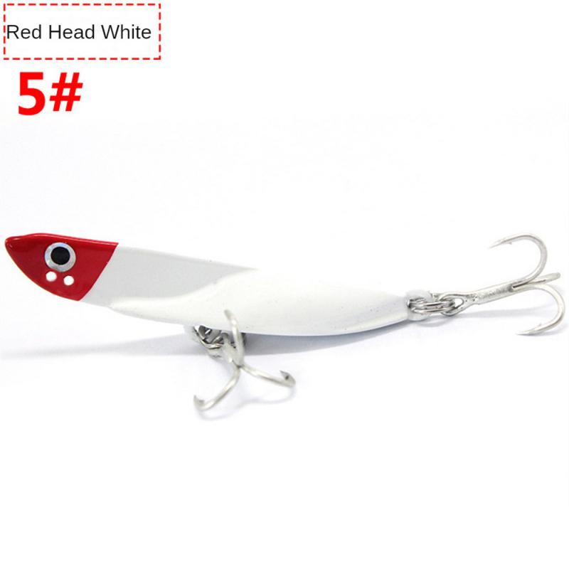Cá thu Bass Bionic Bait Tremor sắt tấm VIB lure dài ném tần số cao Mồi Câu Cá phụ kiện câu cá 5-19g Mồi giả