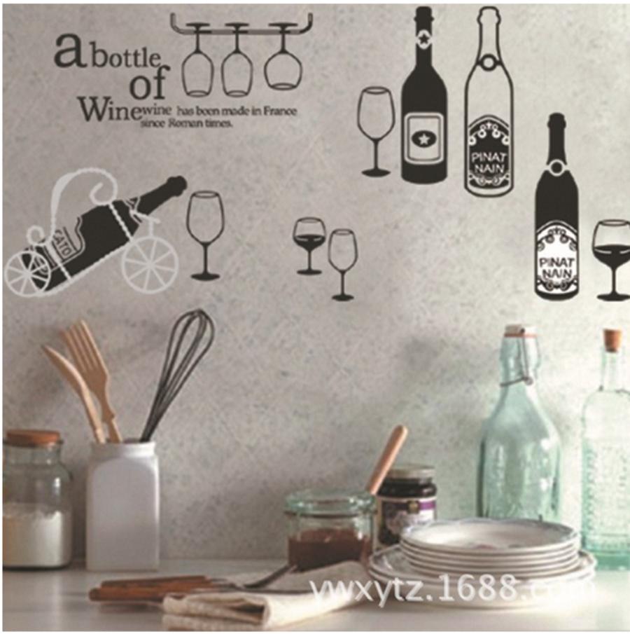 Combo decal dán tường Đèn lồng(SK9144)+ kệ trang trí(JM7211)