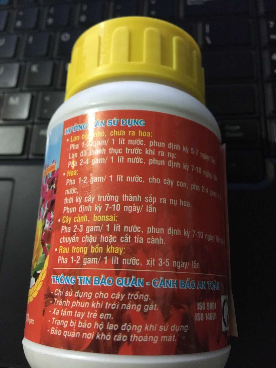 PHÂN BÓN ĐẦU TRÂU 701 lọ 100gr