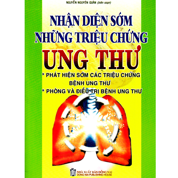 Sách - nhận diện sớm những triệu chứng ung thư