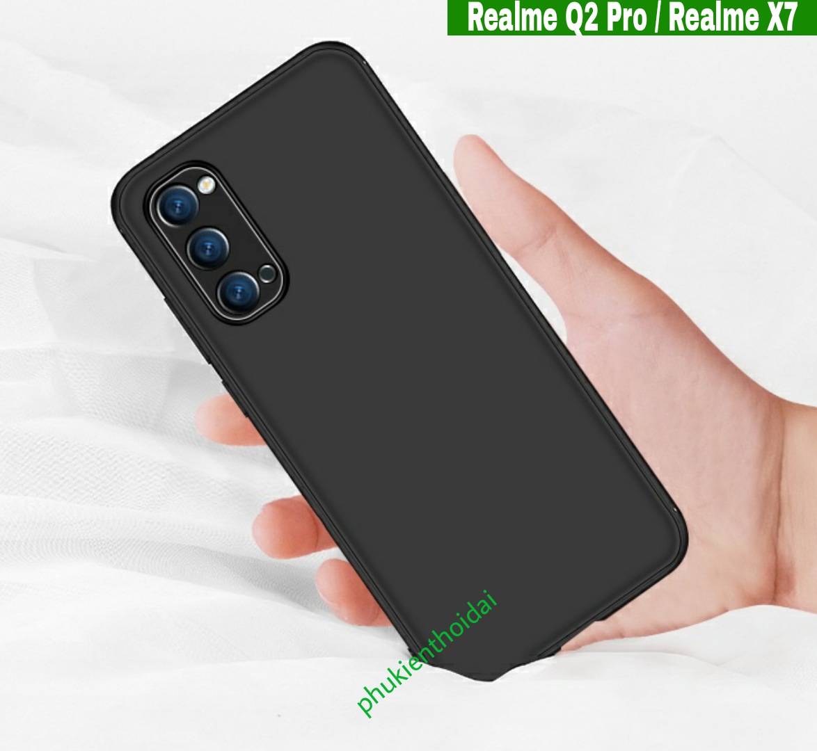Ốp lưng Realme Q2 Pro / Realme X7 dẻo siêu mỏng ôm khít máy
