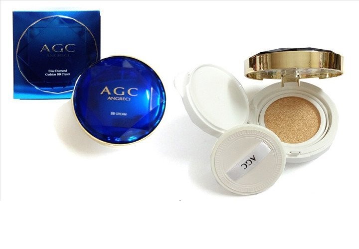 [HCM]Phấn Nước AGC Xanh Kèm Lõi Sơ Cua