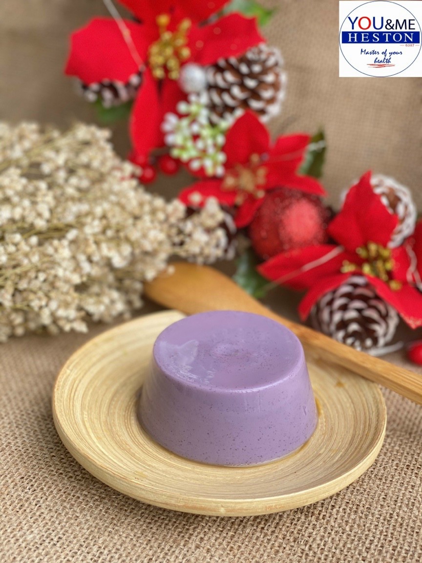 Bột pudding khoai môn hiệu Heston Đài Loan (flan khoai môn)