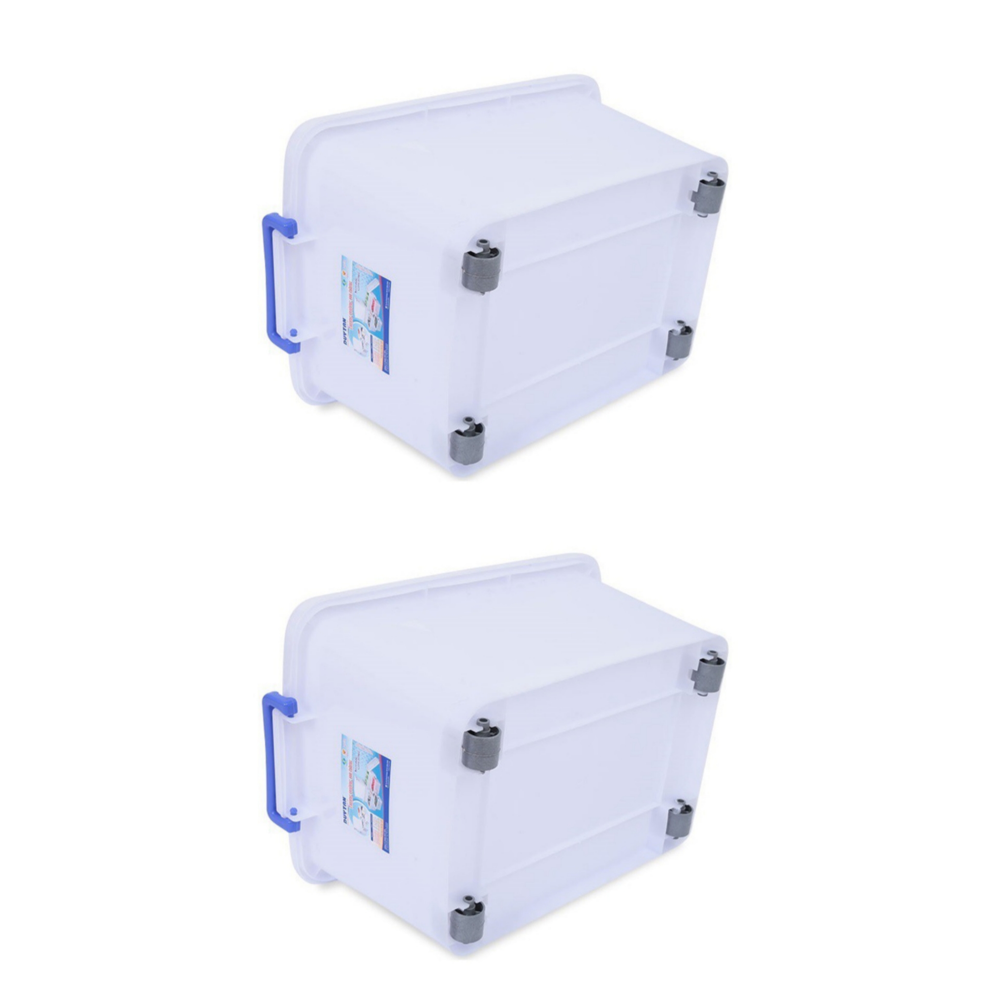 Thùng nhựa duy tân 55 lít có bánh xe , thùng nhựa vuông bánh xe đẩy đựng giấy tờ, đồ chơi, quần áo duy tân