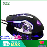 Chuột game thủ cực bền thiết kế độc lạ có LED nhiều màu R8-V5