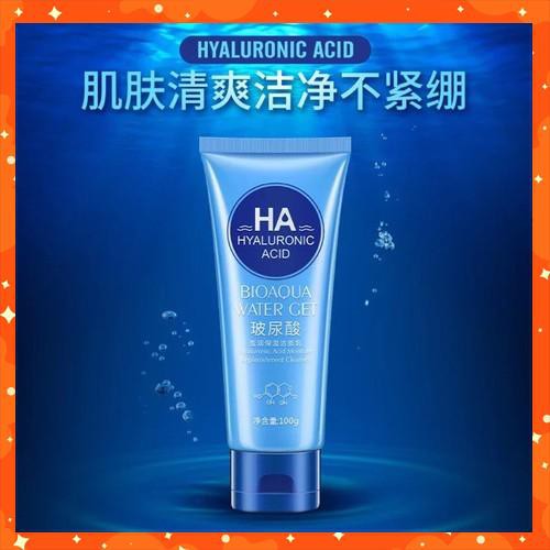 [HCM]Sữa rửa mặt cấp nước HA - BIOAQUA - Sạch mụn - Thải độc chì- Sáng da