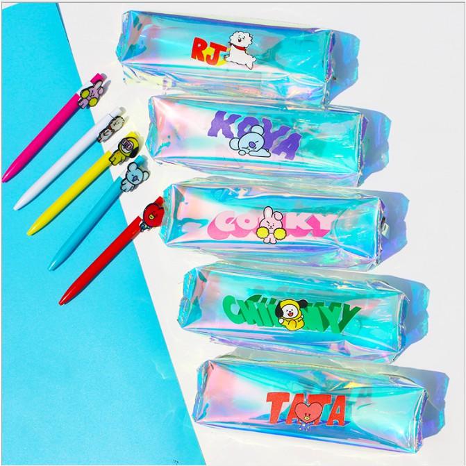 Bóp viết hologram BT21...
