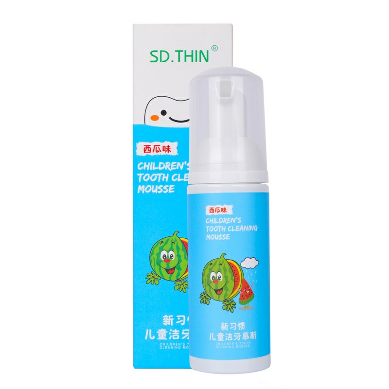 Kem đánh răng tạo bọt - hương vị trái cây thích hợp dùng cho bàn chải chữ U
