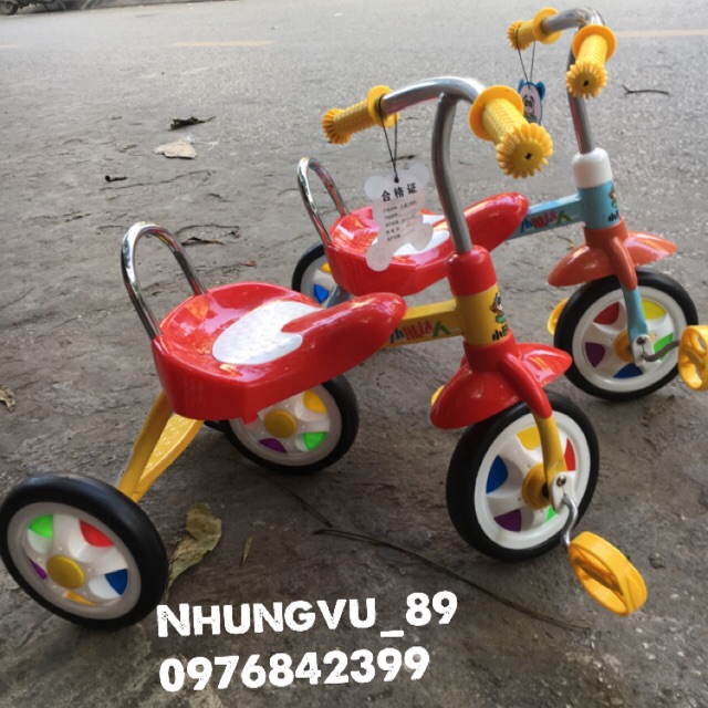 XE ĐẠP 3 BÁNH MINI CHO BÉ TỪ 1-3 TUỔI