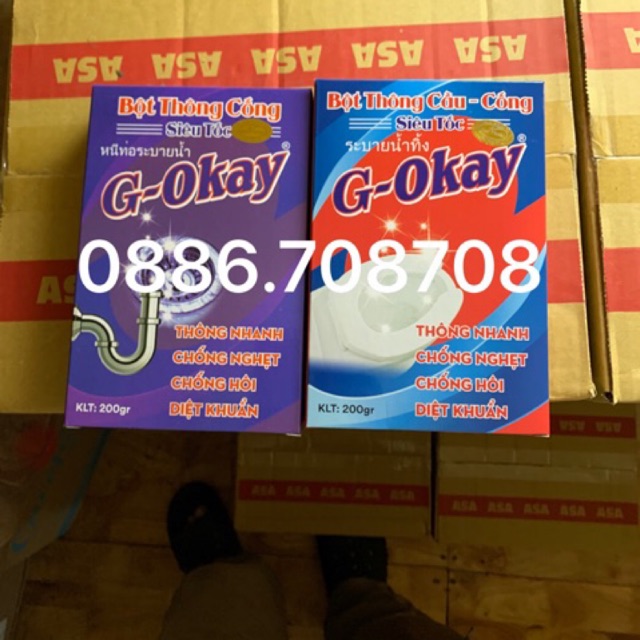 Bột Thông Cầu ,Cống Gokay