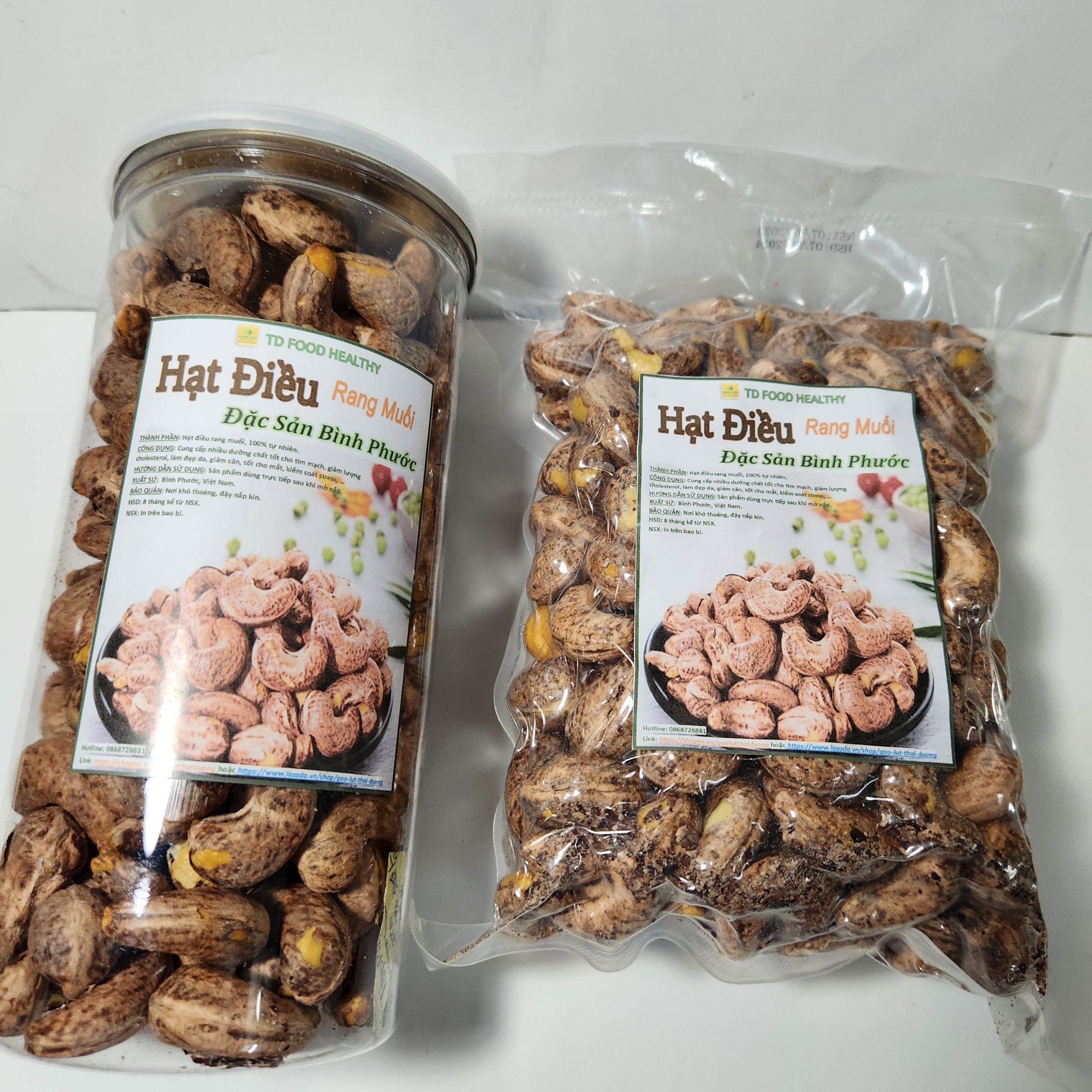 500GRAM HẠT ĐIỀU RANG MUỐI NGUYÊN LỤA ĐẶC SẢN BÌNH PHƯỚC