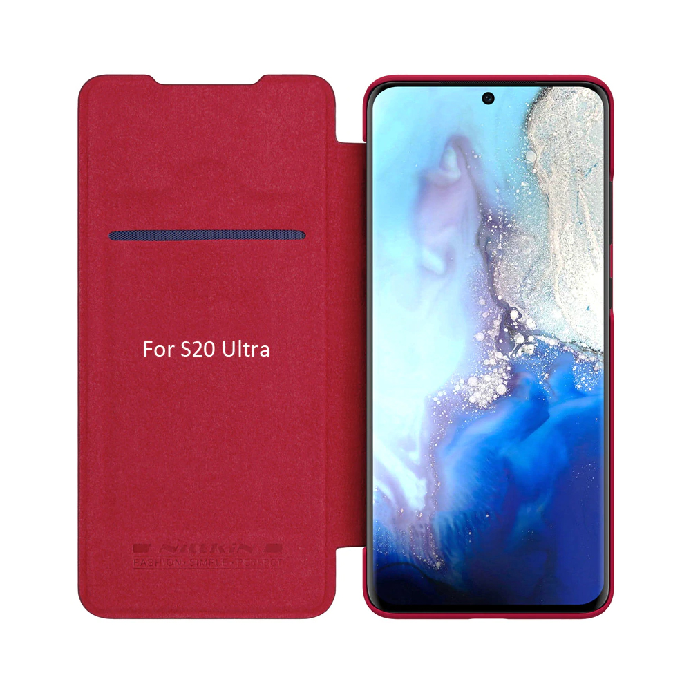 Bao da Galaxy S20 Ultra hiệu Nillkin Qin