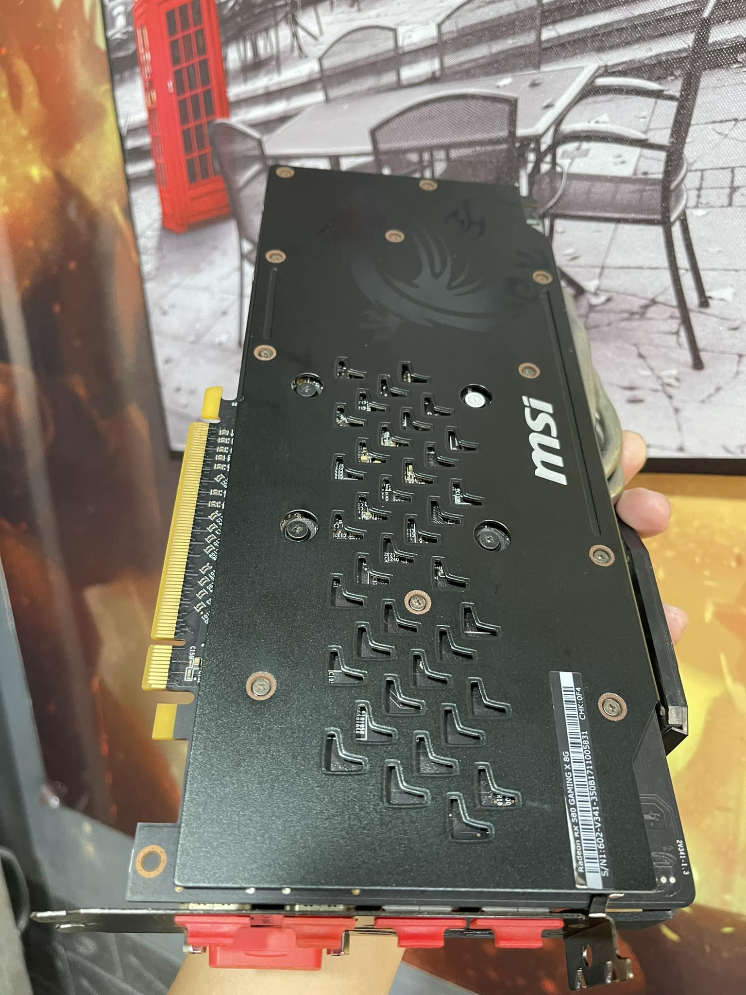 Msi Radeon Rx 580 Armor 8g Oc Test Card màn hình VGA MSI Radeon RX 580 GAMING X 8G OC Cũ Đã Qua Sử Dụng