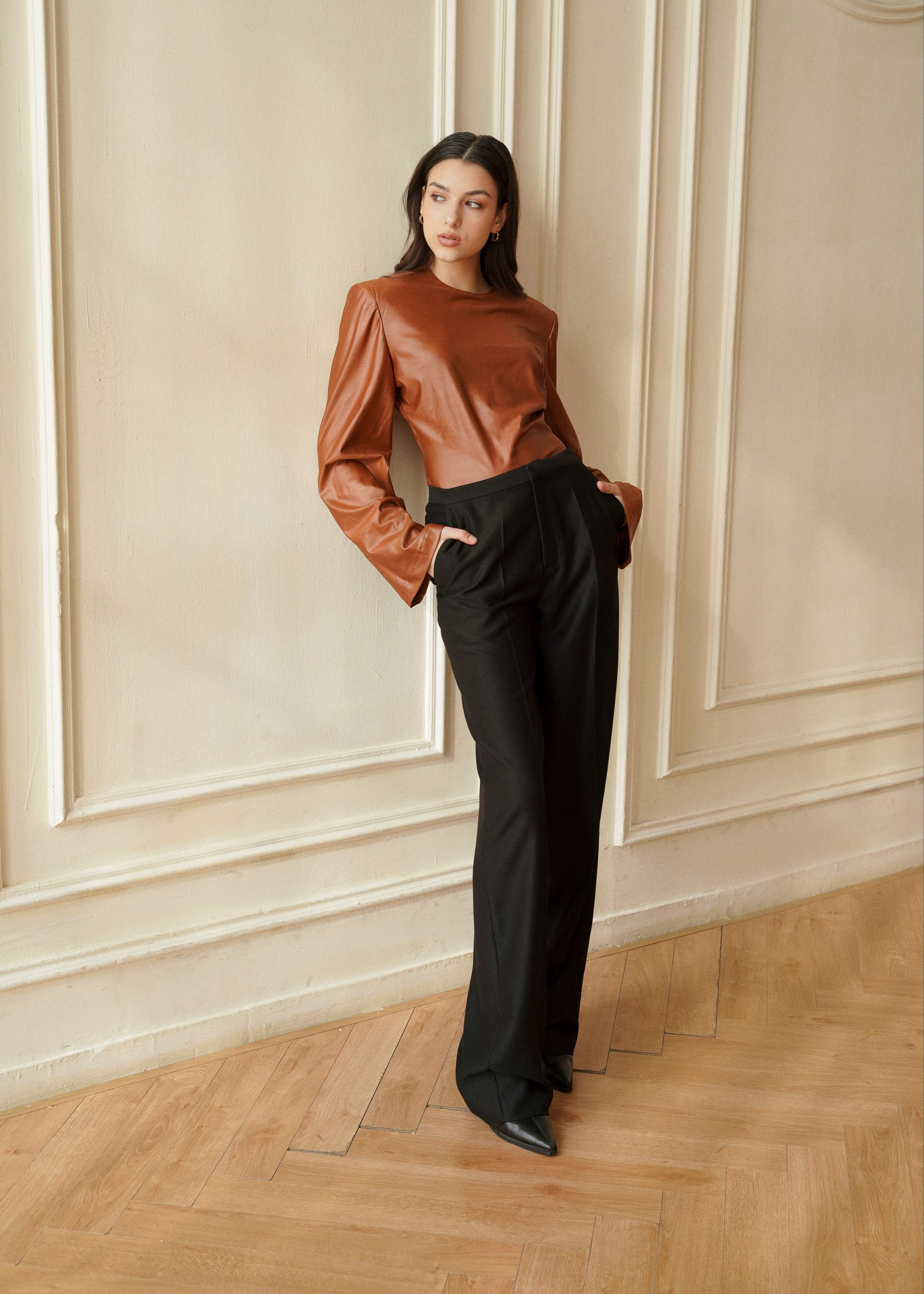 KAELA TROUSERS - QUẦN ÂU ỐNG SUÔNG