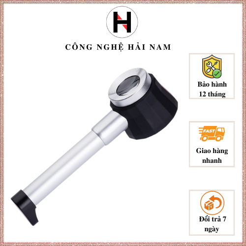 Kính lúp cầm tay có đèn phóng đại 10x hn-3