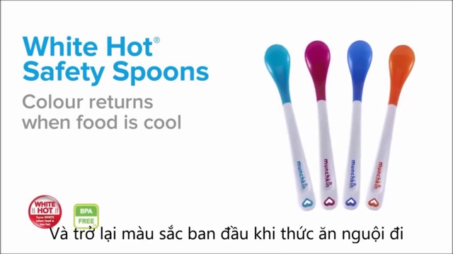 Thìa báo nóng Munchkin
