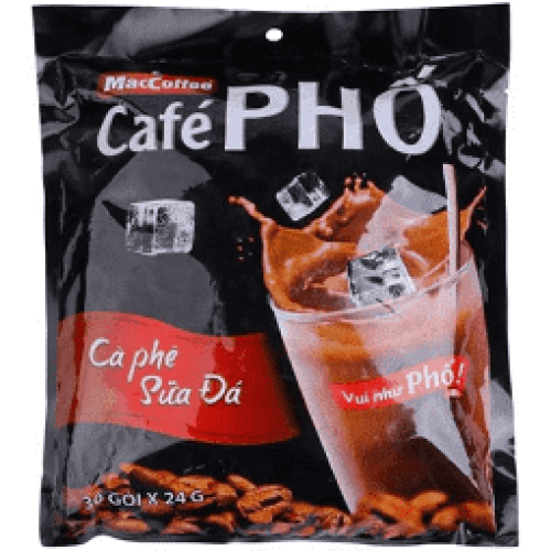 [HCM] Cà phê Phố sữa bịch ( 30 gói x 24g)