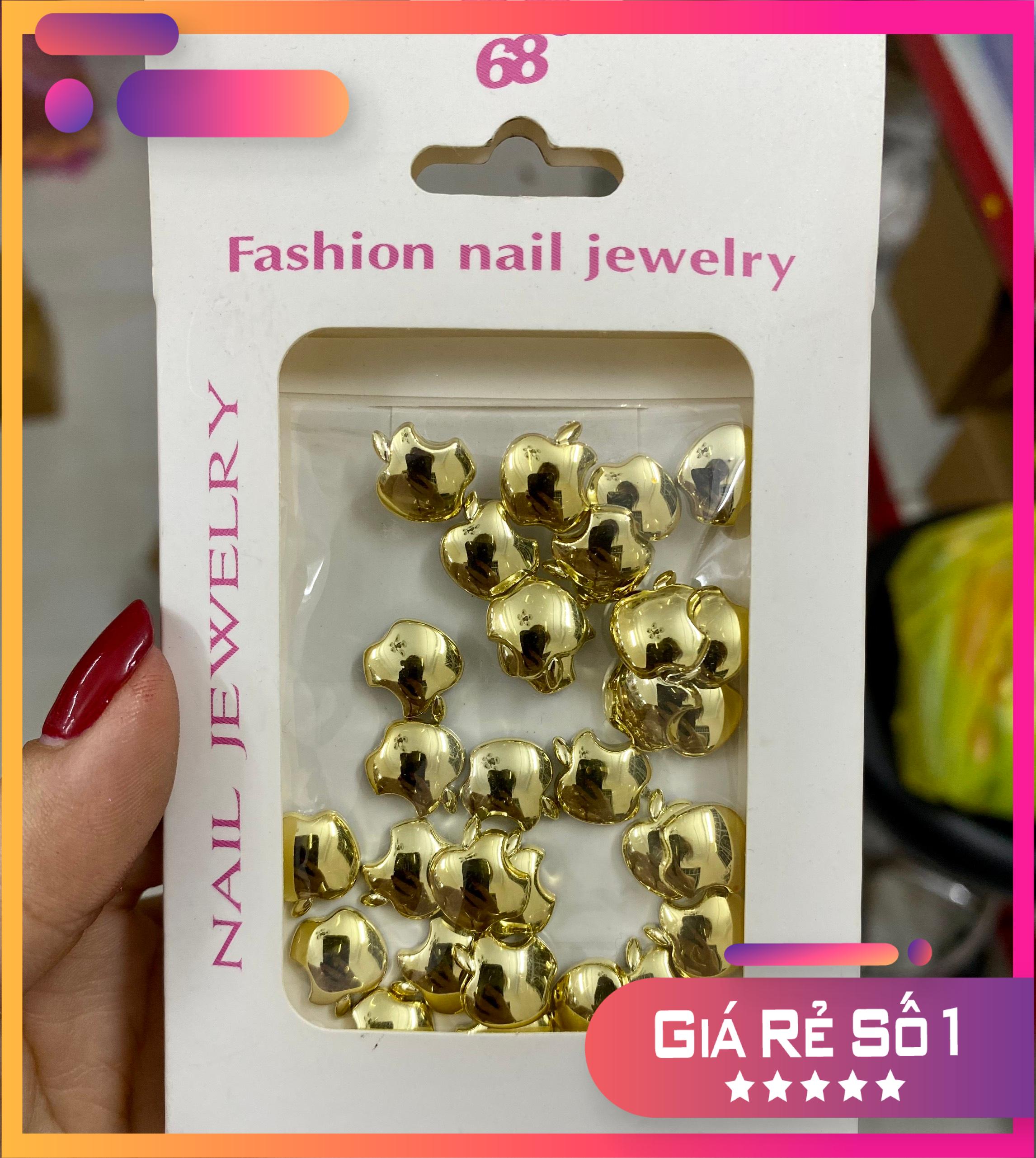 Chram gắn móng nơ ,táo , bướm Hot - Mini Nail