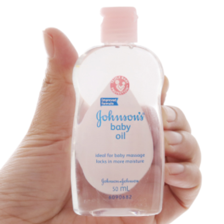 CHÍNH HÃNG Dầu matxa dưỡng ẩm Jonhson s baby oil pink 50ml 200ml