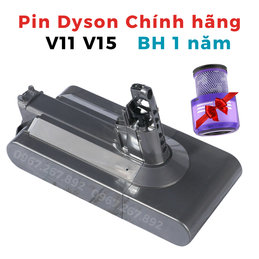 Dyson V11 V15 vacuum cleaner battery