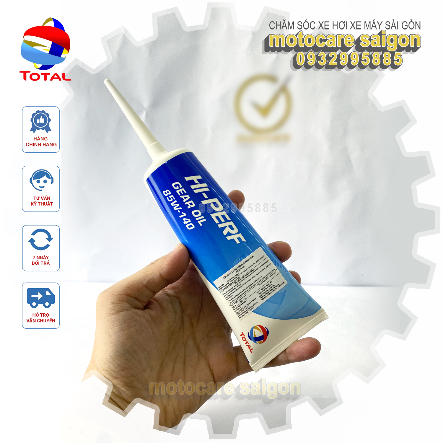[HCM]Nhớt lap total 85W140 dầu hộp số total nhớt hộp số total HI-PERF Gear Oil