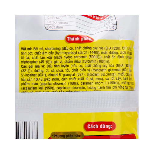 [Siêu thị WinMart] - Mì hải sản Acecook Siukay gói 128g