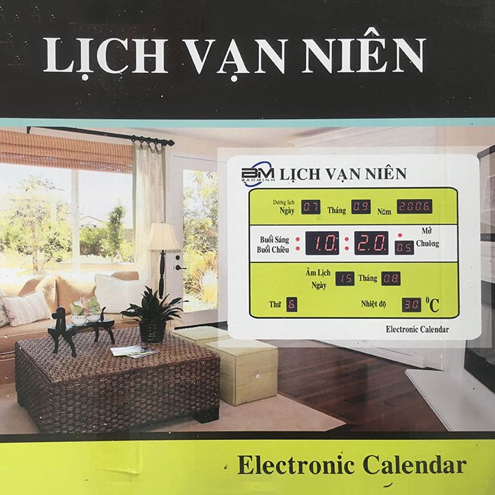 [HCM]Đồng hồ lịch vạn niên
