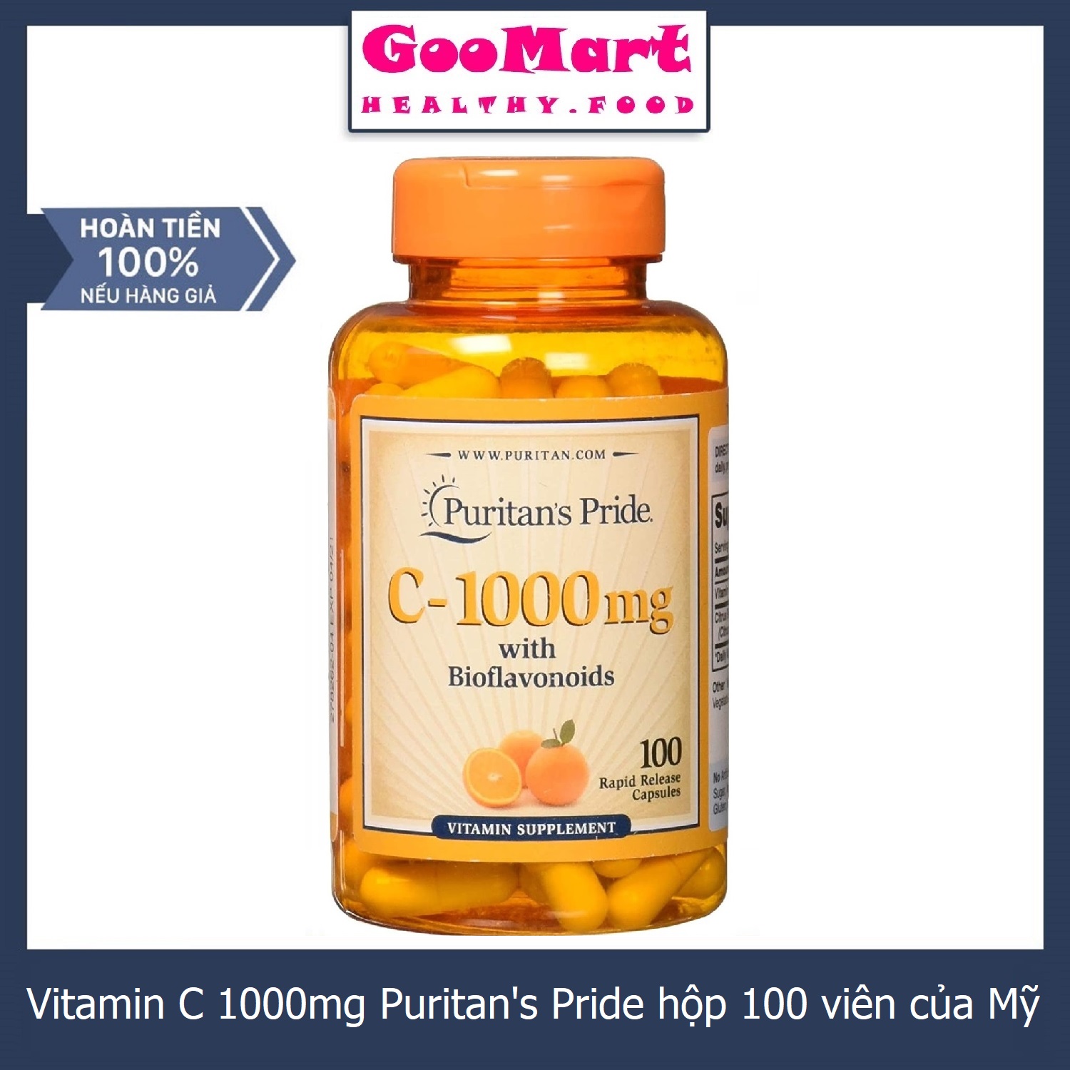 Vitamin C Puritan 1000 Chất Lượng Gia Tốt 21 Lazada Vn