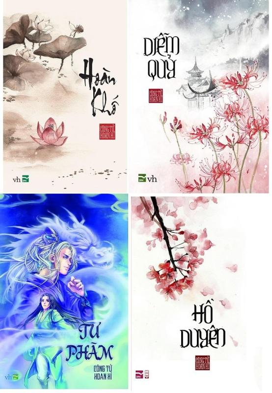 Mua Combo 4 Sách: Hoàn Khố - Tư Phàm - Hồ Duyên - Diễm Quỷ ( Tặng bookmark )