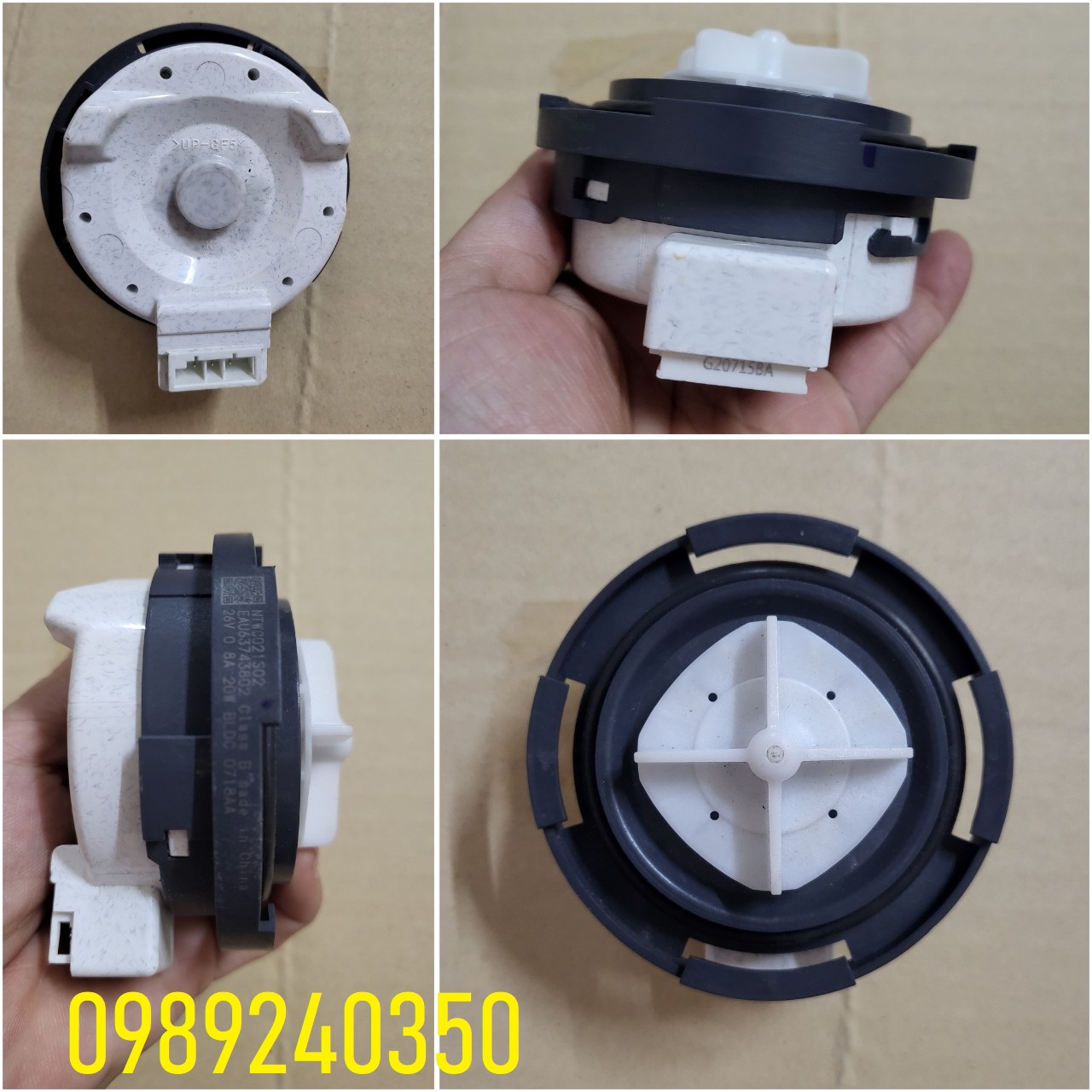 Bơm xả thoát nước máy giặt LG 26V hàng hãng