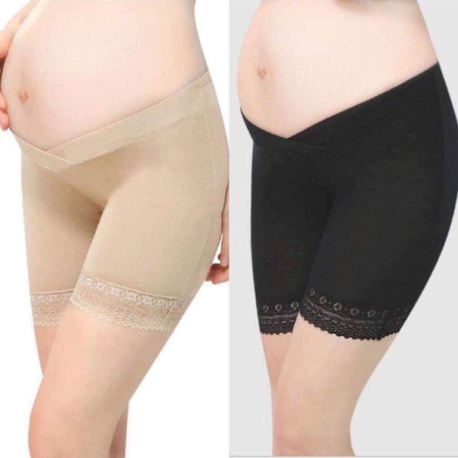Combo 2 Quần bầu đùi mặc trong váy cạp chéo, chân ren siêu xinh