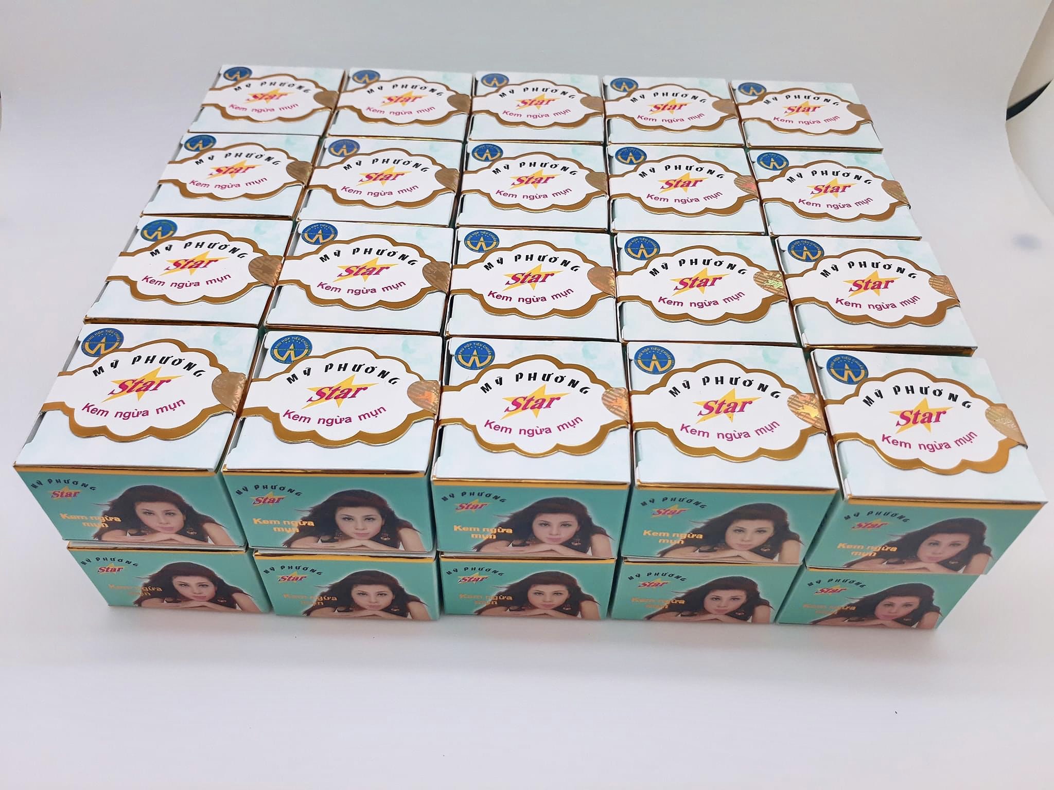 KEM MỸ PHƯƠNG STAR NGỪA MỤN THÂM TRẮNG DA MỜ SẸO 20GR