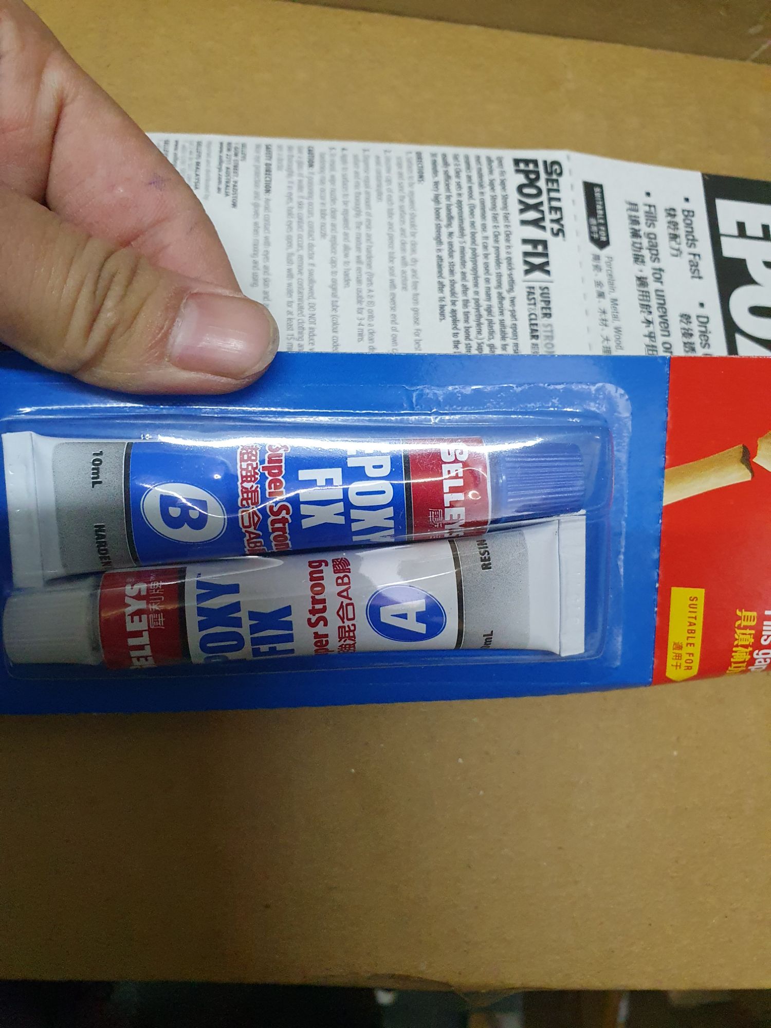 keo ab 2 thành phần epoxy