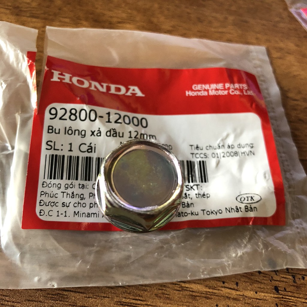 ốc rốn dầu Honda